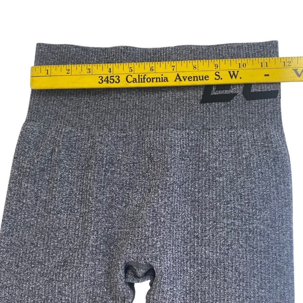 ECHT Gray Ribbed Leggings Set - Picture 13 of 16